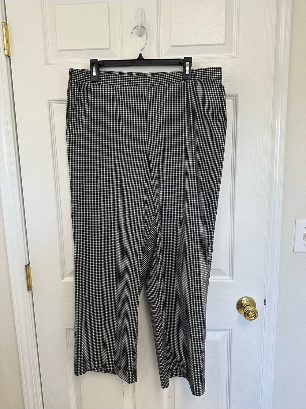 Alfred Dunner Gingham Slacks